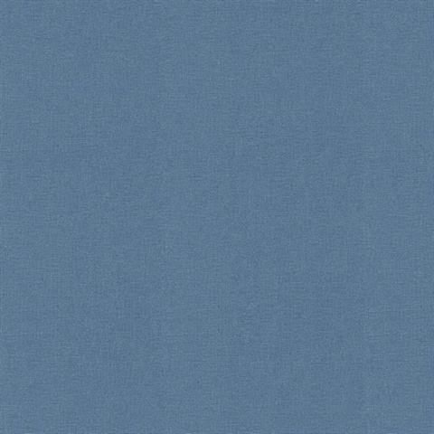 Meade Denim Fine Weave Wallpaper