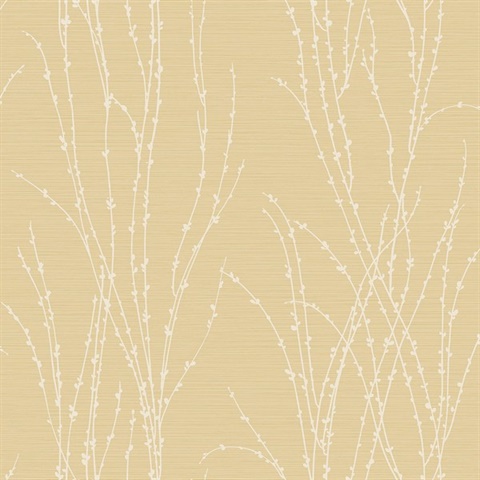 Meadow Grasses Tuscan Sand Wallpaper