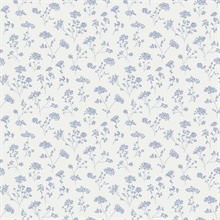 Meadow Sweet Blue Wallpaper