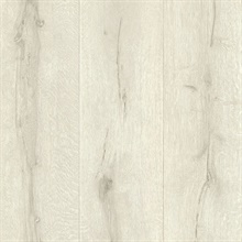 Meadowood Off-white Wide Plank Wallpaper