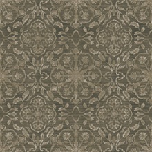 Bronze Brown Medallion String Wallpaper