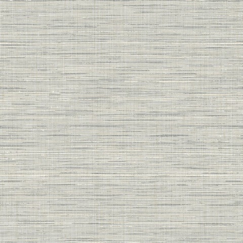 Mei Stringcloth Textile Argos Grey Wallpaper