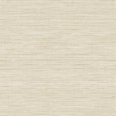 Mei Stringcloth Textile Sandstone Wallpaper