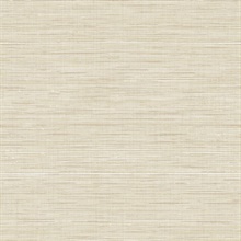Mei Stringcloth Textile Sandstone Wallpaper