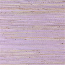 Meilin Deep Purple Natural Grasscloth Wallpaper