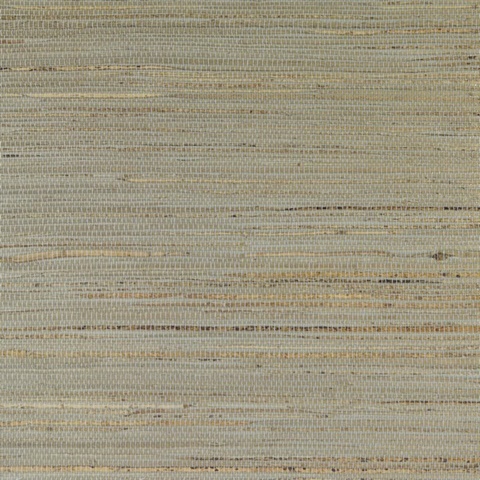 Meilin Latte Natural Grasscloth Wallpaper