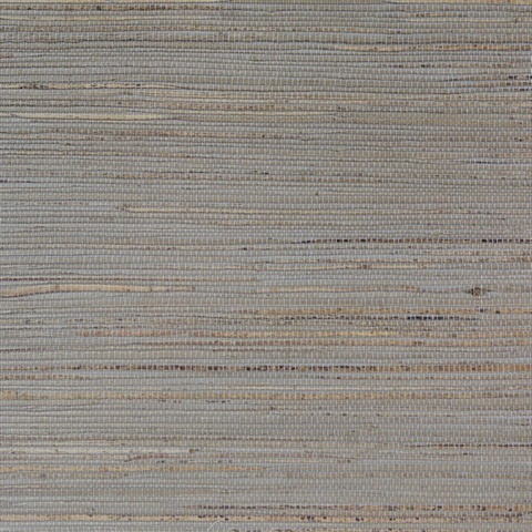 Meilin Mocha Natural Grasscloth Wallpaper