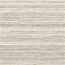 Meiya 27 Icy Light Grey Horizontal Stria Wallpaper