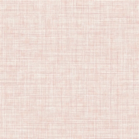 Mendocino Rose Linen Wallpaper