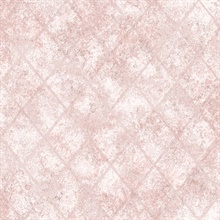 Mercury Glass Pink Distressed Metallic