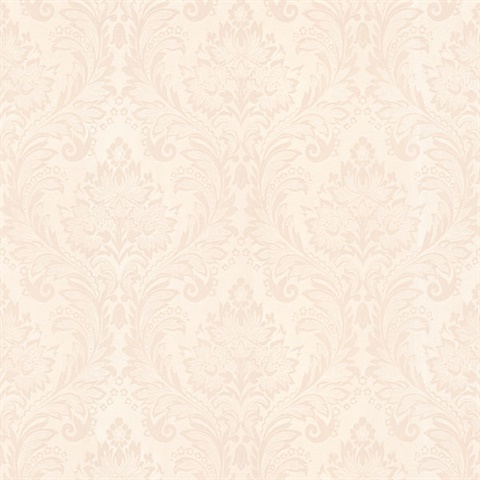 Mercutio Peach Damask