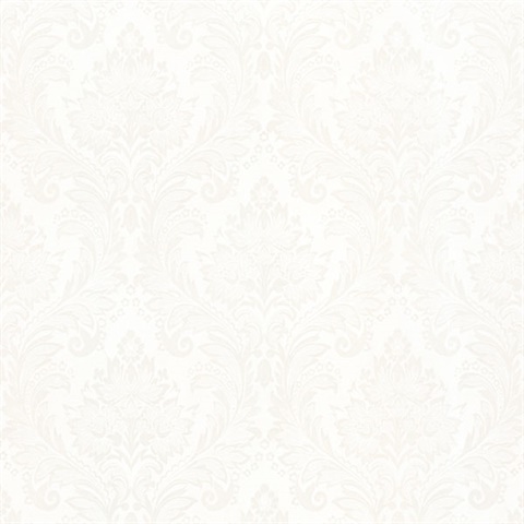 Mercutio White Damask