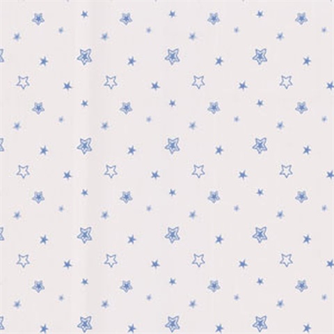 Merlin Light Blue Stars Wallpaper