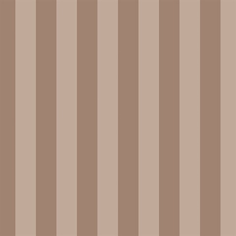 Matte & Pearlescent Shiny Stripe Rose Gold Wallpaper