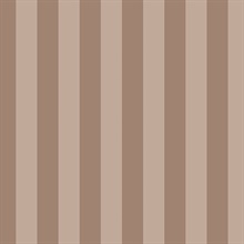 Matte & Pearlescent Shiny Stripe Rose Gold Wallpaper