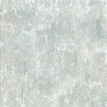 Micah Teal Distressed Texture Wallpaper