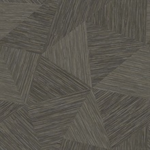 Middleton Dark Grey Geometric Faux Wood