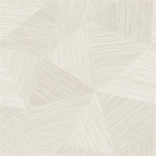 Middleton Light Beige Geometric Faux Wood