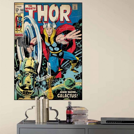 Mighty Thor Comic Cover Giant Wall Decal