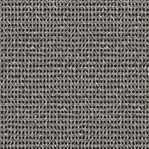 Mika Weave Onyx Wallpaper