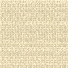 Mika Weave Wheat Wallpaper