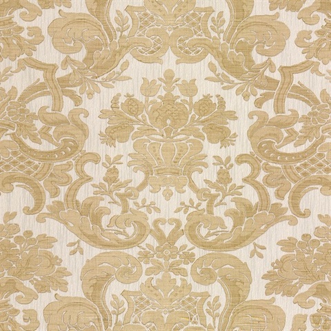 Milano Cream Damask