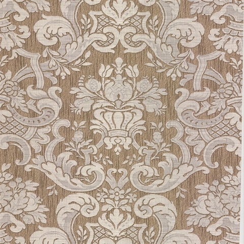 Milano Taupe Damask