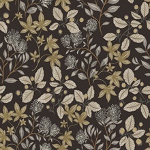 Mildred Black Botanical Trail Wallpaper