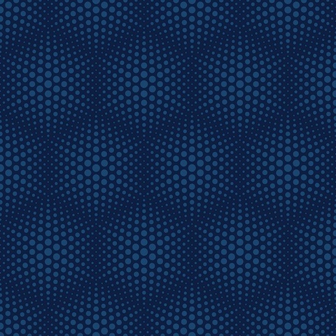 Milo Blue Bubble Geometric Wallpaper