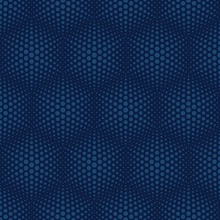 Milo Blue Bubble Geometric Wallpaper