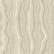 Mineral Shimmer Warm Neutral &amp; Pearl Marble Wallpaper