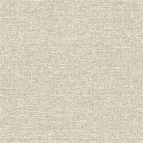 Minerva Light Brown Texture Geometric Crosshatch Line Wallpaper