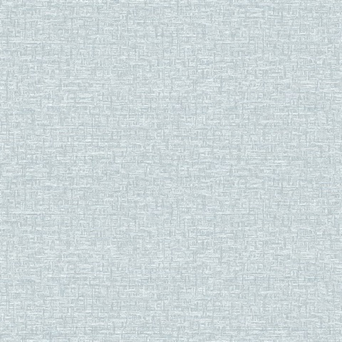 Minerva Sky Blue Texture Geometric Crosshatch Line Wallpaper
