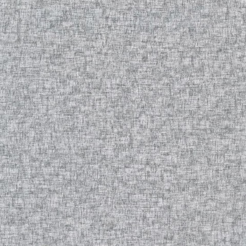 Mingus Dark Grey Faux Canvas Textile Commercial Wallpaper