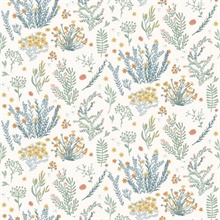 Mini Lovely Flowers Multi Color Wallpaper