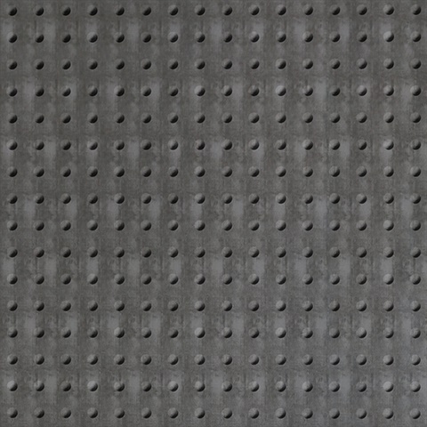 Mini Rivet Ceiling Panels Etched Silver