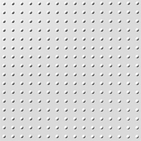 Mini Rivet Ceiling Panels White & Paintable