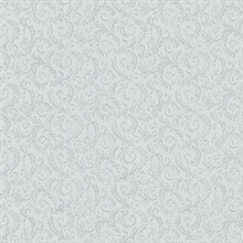 Mini Scroll Leaf Silver