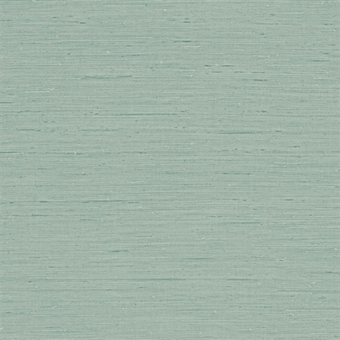 Mint Faux Grasscloth Wallpaper
