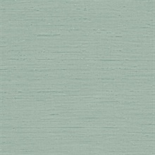 Mint Faux Grasscloth Wallpaper