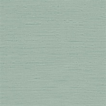 Mint Faux Grasscloth Wallpaper