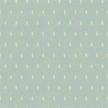 Minty Meadow Petite Feuille Sprig Wallpaper