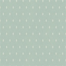 Minty Meadow Petite Feuille Sprig Wallpaper