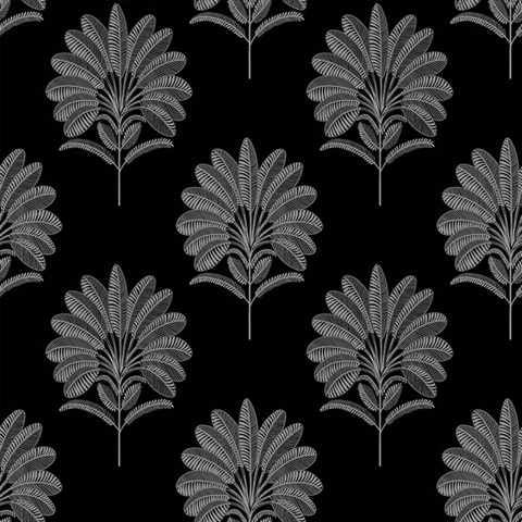 Mirage Palm Onyx Wallpaper