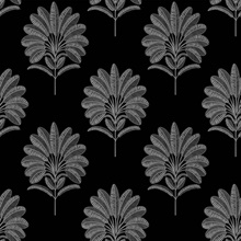 Mirage Palm Onyx Wallpaper