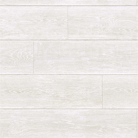 Miso Horizontal Textured Wood Planks Wallpaper