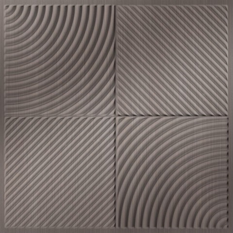 Mix 'n Match Ceiling Panels Brushed Nickel