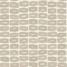Modernist Motif Linseed Oil Wallpaper