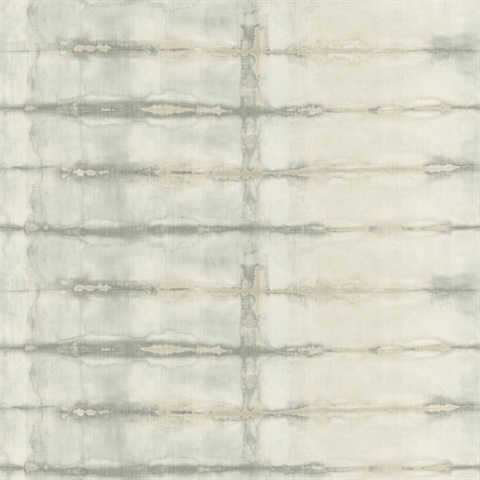 Modulus Seafoam Geometric Stripe Wallpaper