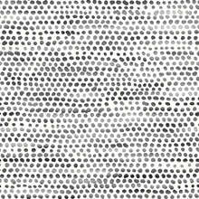 Moire Dots Black & White Peel and Stick Wallpaper
